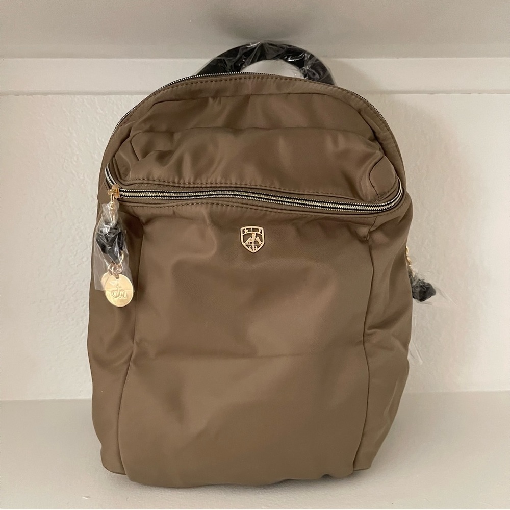 TAUPE TDN NYLON BACKPACK, SCOTTISH BRAND
